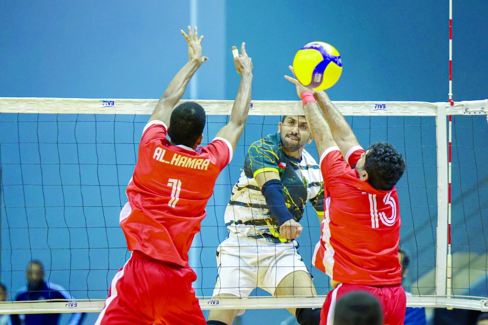 Al Hamra Club beat Dhank Club 3–1 in the final of the Second Division Volleyball League 2025-26. — Ahmed al Maamari