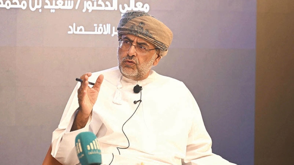 Dr Said bin Mohammed al Saqri, Minister of Economy