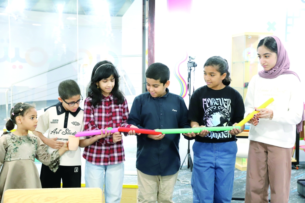 The programme seeks to develop the children’s cognitive, scientific and creative skills.