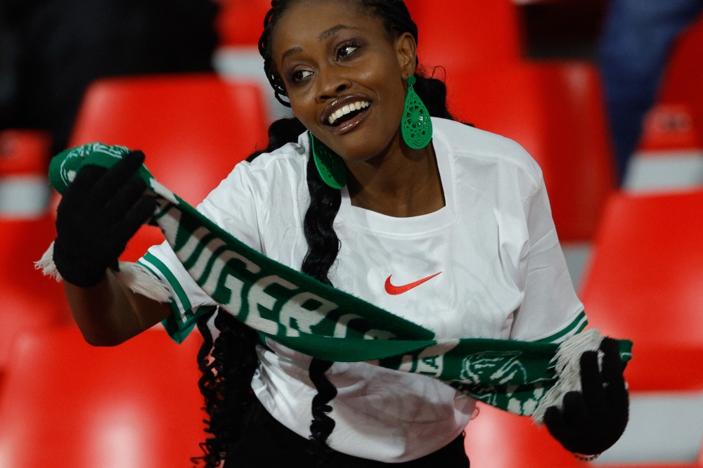 Nigeria supporters arrive for the Africa Cup of Nations (CAN)