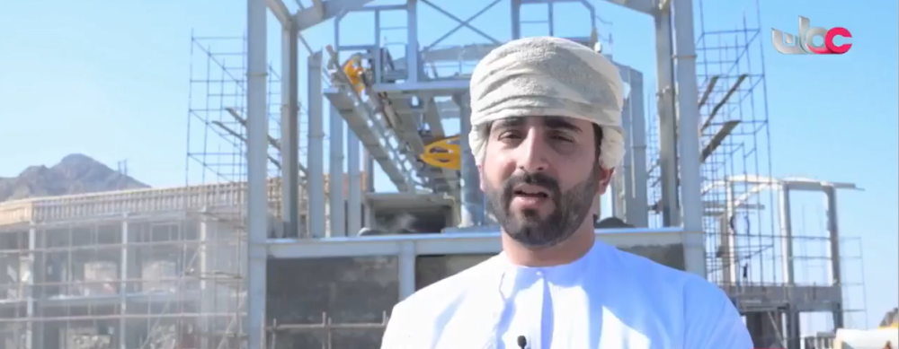 Khalid al Nabhani, the co-founder & CEO of Sabeen Group (Oman TV)