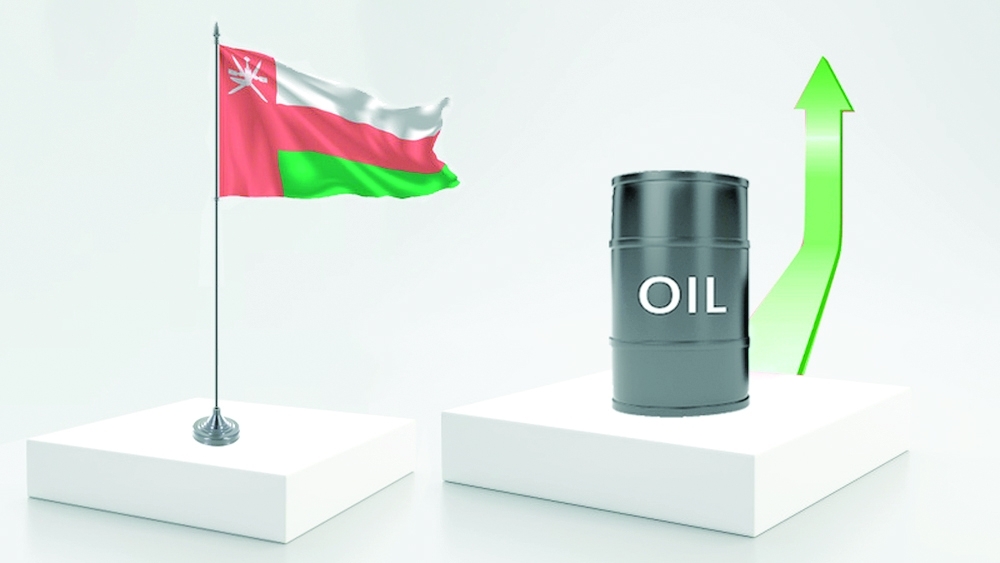 The average monthly price of Omani crude oil for January delivery was $64.44 per barrel.