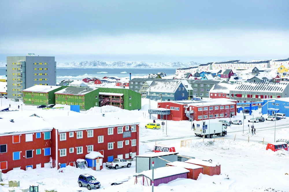 A general view shows central areas of Nuuk, Greenland. — AFP file photo