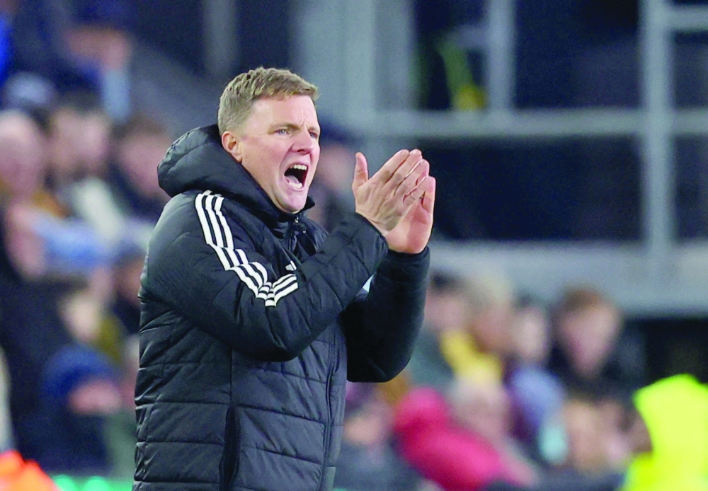 Soccer Football - Premier League - Burnley v Newcastle United - Turf Moor, Burnley, Britain - December 30, 2025 Newcastle United manager Eddie Howe reacts Action Images via Reuters