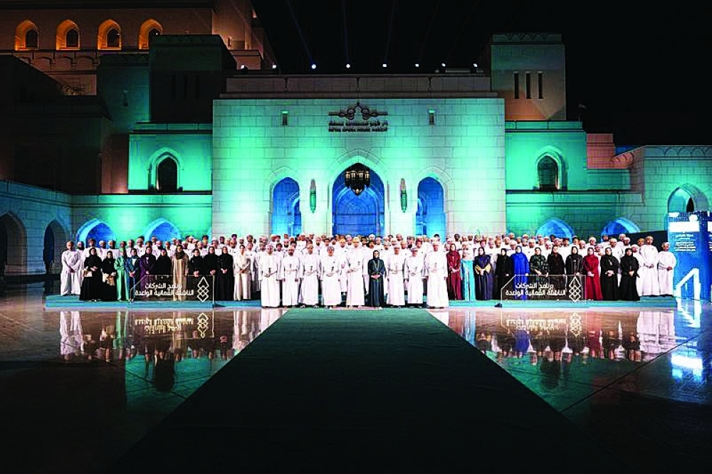 The event, held at the Royal Opera House Muscat, attracted a number of high-level Omani government officials and dignitaries.