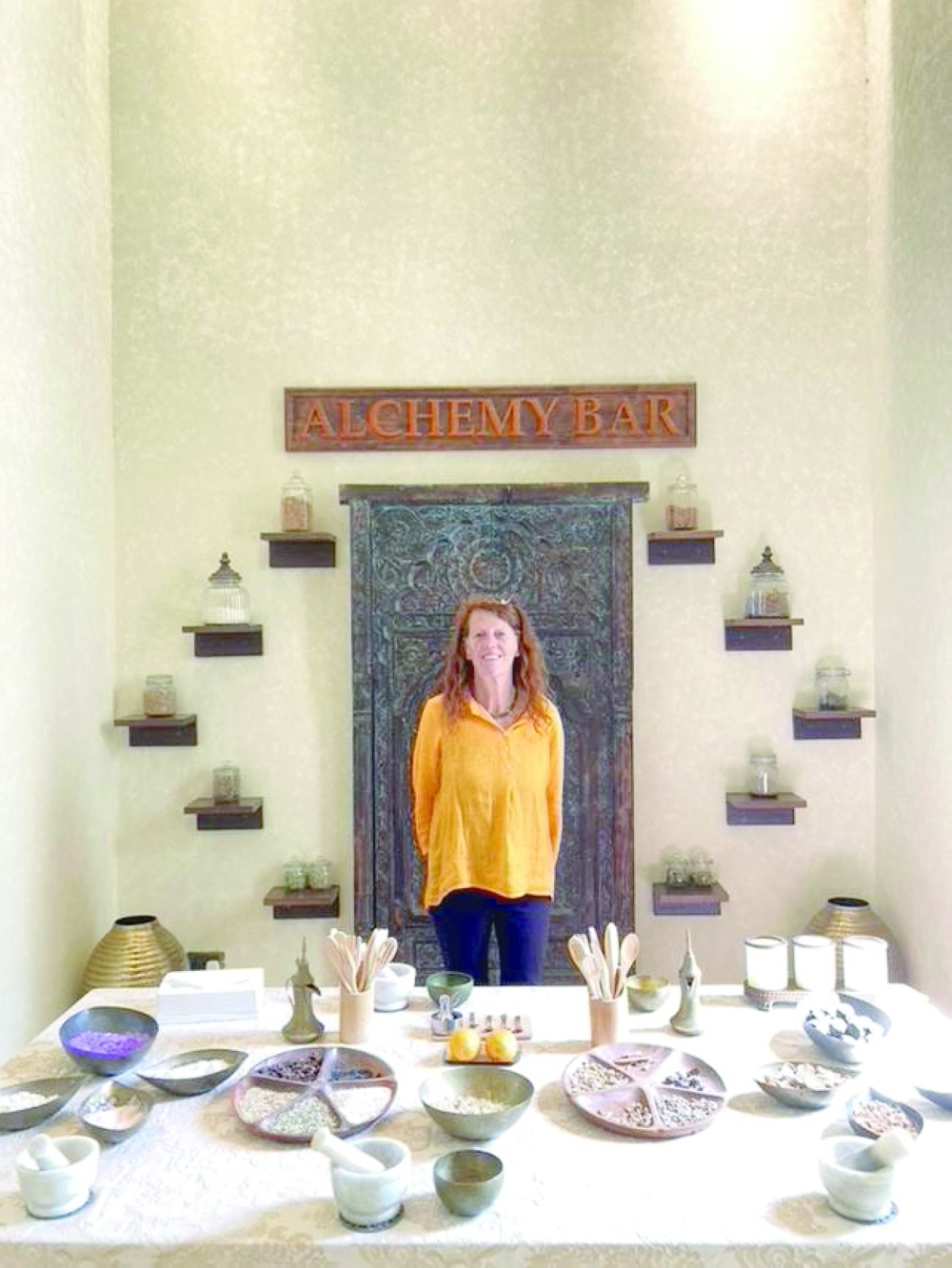 Linda Hawkins at the Spa Ladies Palace Alchemy