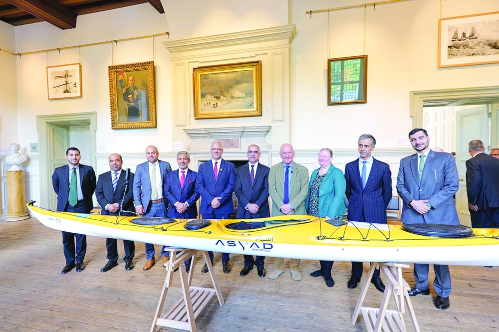 Oman 3165 unveiling in London.