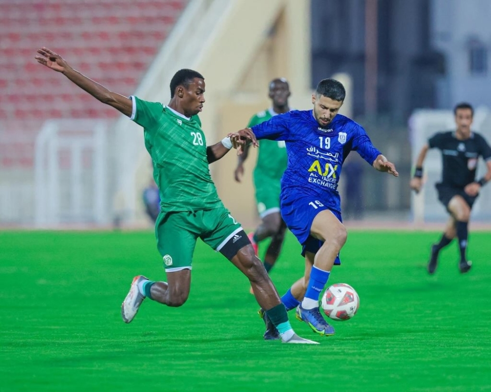 Al Nasr secured a hard fought 1–0 victory over Sohar.