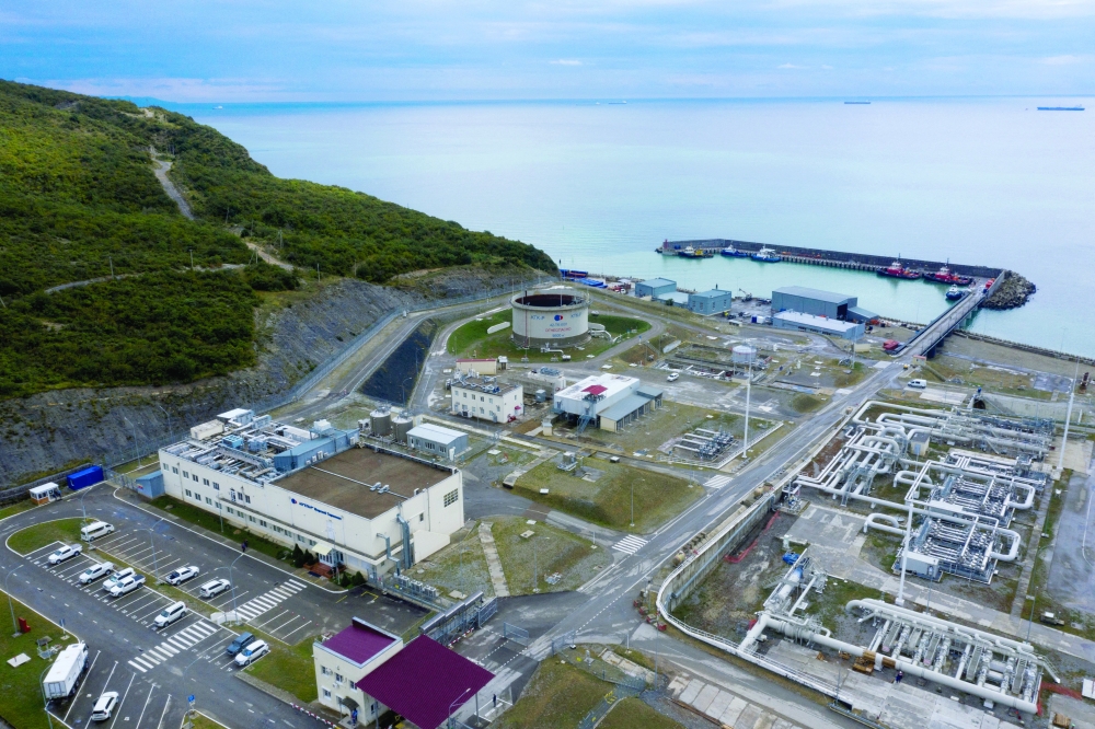 Facilities of the Caspian Pipeline Consortium's (CPC) Marine Terminal in Yuzhnaya Ozereevka near the Black Sea port of Novorossiysk, Russia. — Reuters file photo 