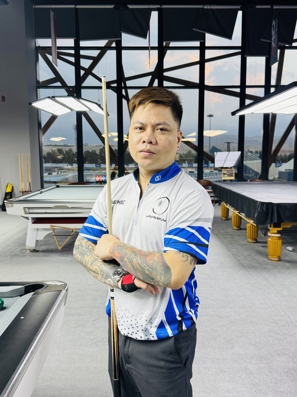 Mark Anthony of the Philippines was crowned champion of the seventh edition of the Oman Open Billiards Championship.