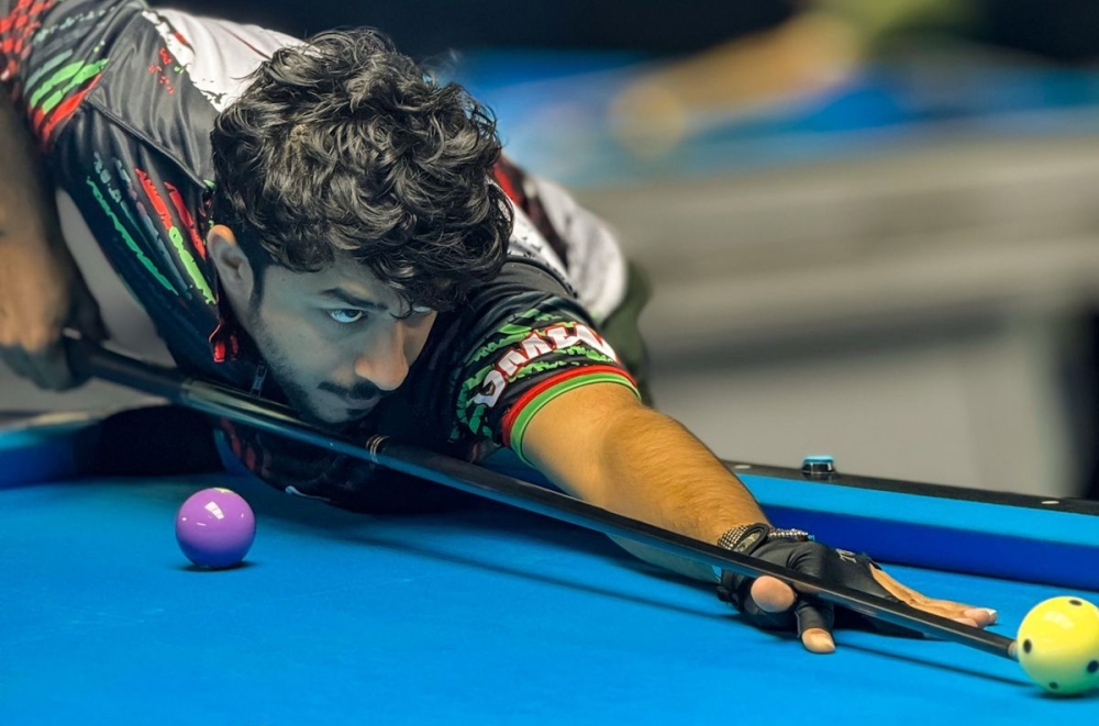 Oman's Mohammed al Balushi finished as runner-up at the Active Oman Arena.