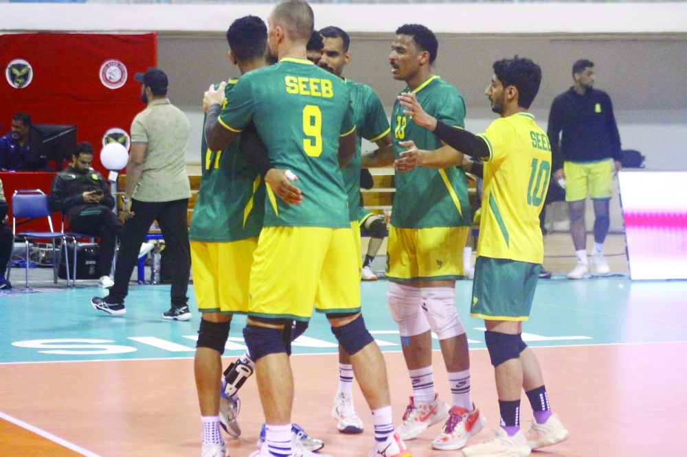 Seeb dominated with organised performance, solid defence and swift attacking play. 