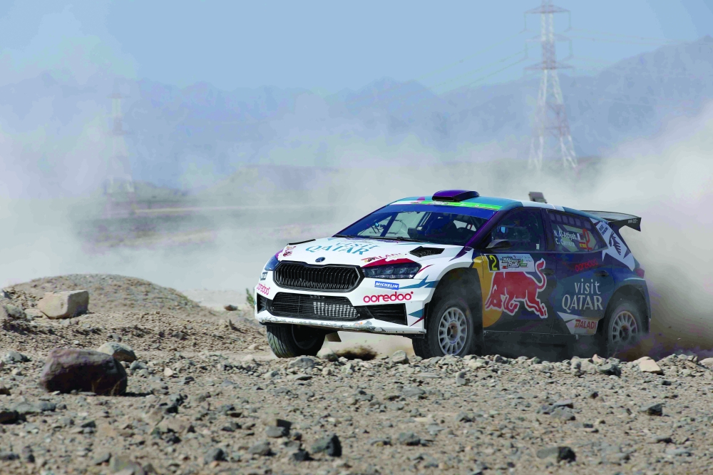 Nasser Saleh al Attiyah tops the entry for the 2026 Oman International Rally.