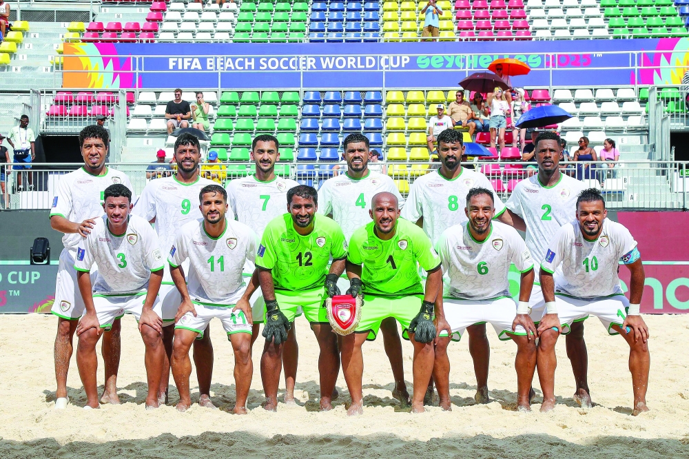 Oman had featured at the 2025 Fifa Beach Soccer World Cup in Seychelles.