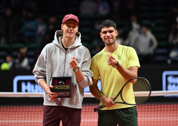 Sinner in way as Alcaraz targets career Grand Slam