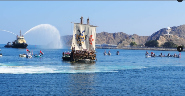 INSV Kaundinya gets a rousing welcome in Oman