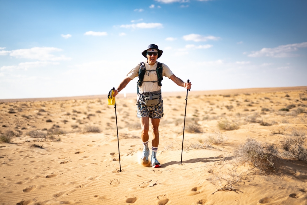   Forth stage of Oman Desert Marathon 