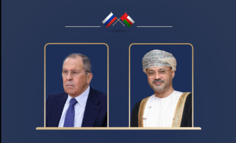 Sayyid Badr bin Hamad bin Hamoud al Busaidi spoke to Sergei Lavrov, Minister of Foreign Affairs of the Russian Federation