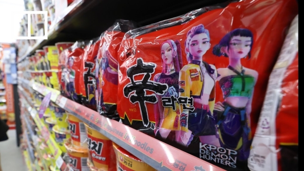 Netflix KPop movie leads to record exports of instant noodles