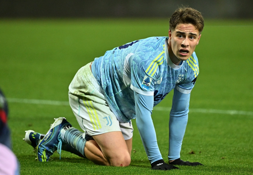  Juventus' Kenan Yildiz during the match 