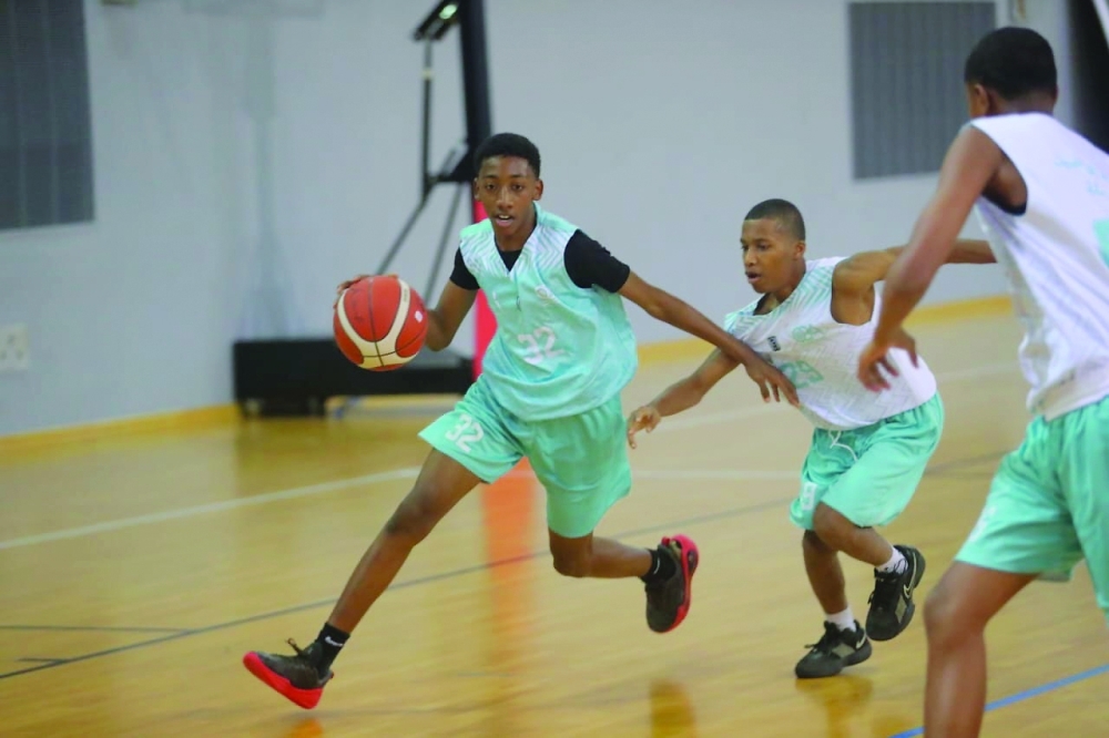
Rising Talent at Basketball Festival. 
— Ammar al Musafir 