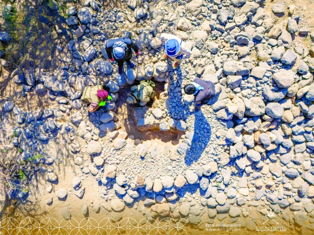 Japanese geologist Dr Kondo has been leading archaeological excavations in Musandam Governorate and Tanuf in Al Dakhiliyah Governorate