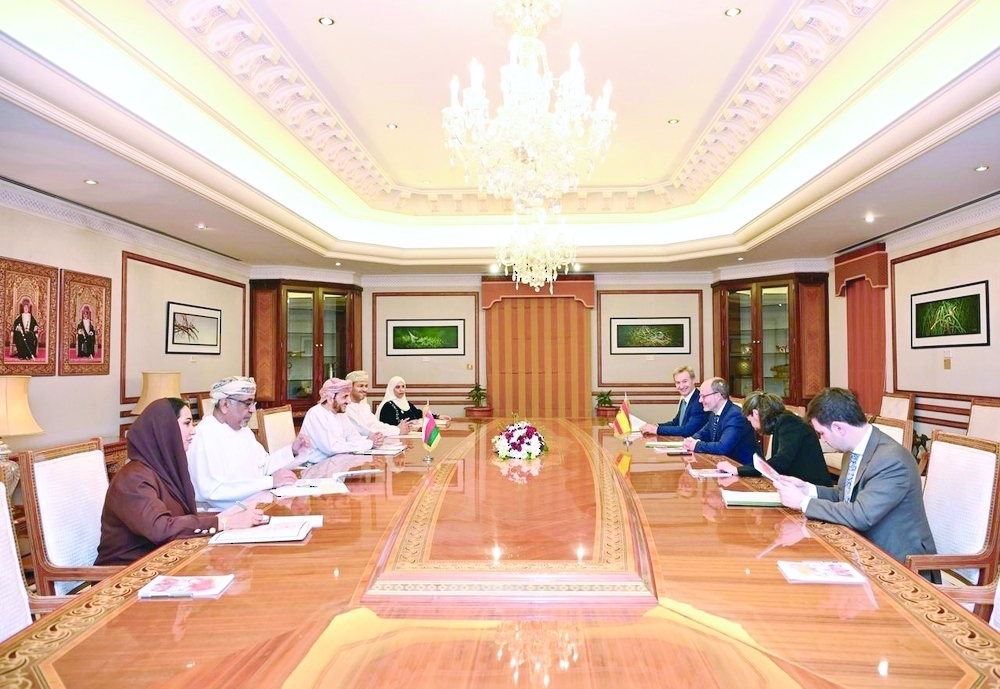 The two sides reviewed bilateral relations between the two countries. - ONA