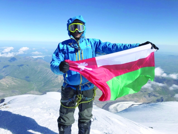 An adventurer who put Oman's flag atop world's top peaks