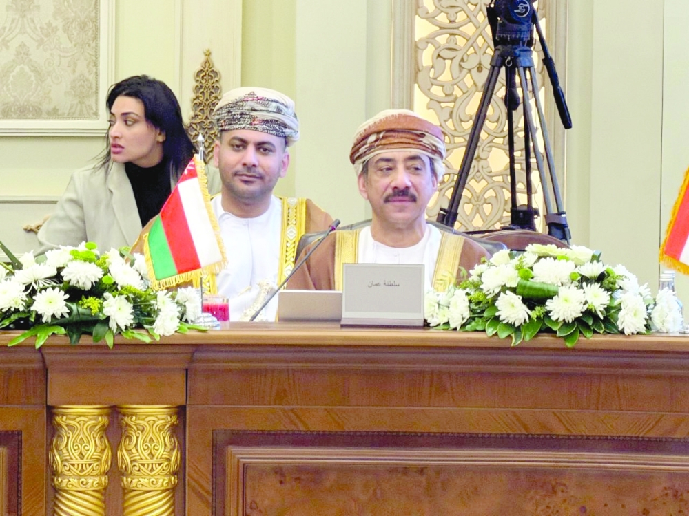 The Omani delegation was headed by Abdullah bin Nasser al Rahbi. — ONA