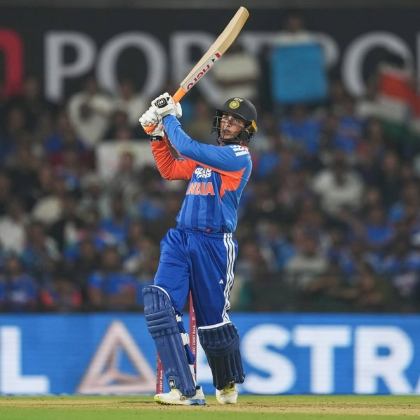 Abhishek helps India beat New Zealand in T20 opener