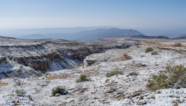 Jebel Shams freezes at -2 as mercury drops across Oman