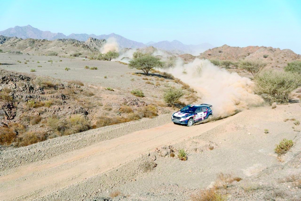 Abdullah al Rawahi returned to active competition for the first time since an injury last summer and he settled in well.