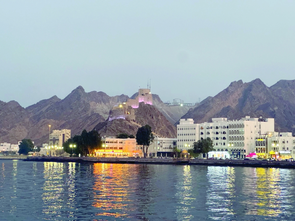 Muttrah Sea Road, home to the iconic Muttrah Souq, among the oldest markets in Oman