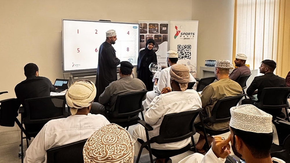 official draw at the Muscat Steel offices