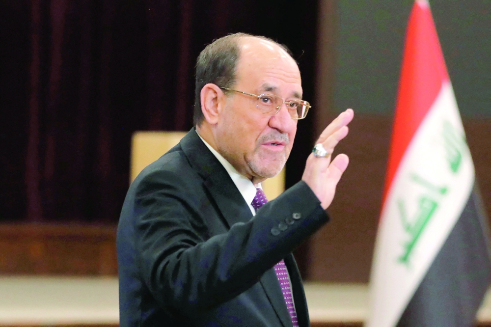 Former Iraqi PM Nouri al Maliki.