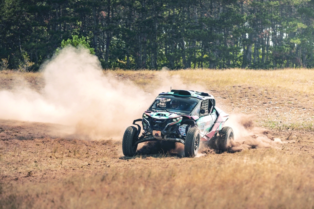 Hamad al Wahaibi’s participation in the final round of the Baja Cross-Country World Cup.
