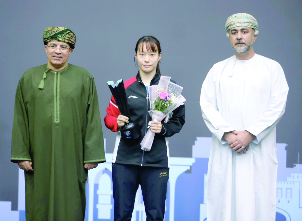 China’s Shi Xunyao claimed the title.