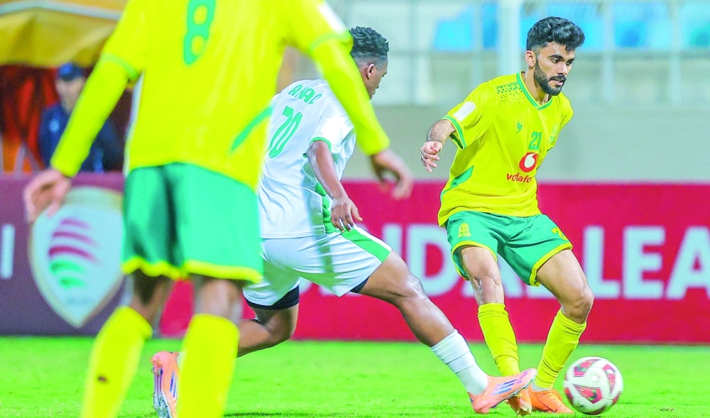 Salah al Yahyaei produced a moment of brilliance.