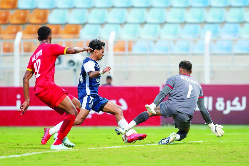 Al Shabab defeat Dhofar in Round 11 match of the Jindal League.