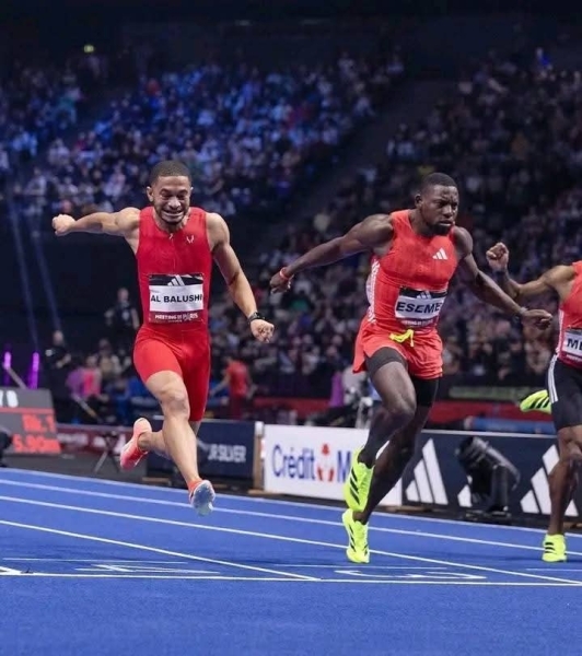 Oman’s Ali al Balushi strikes gold at Paris Indoor athletics