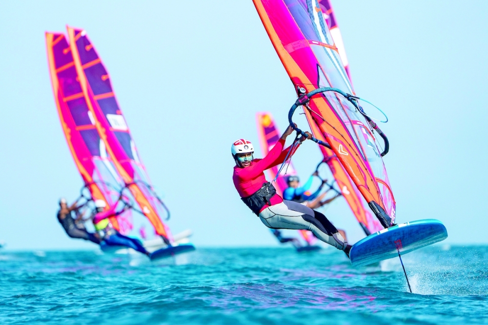 Action from Arab Sailing Championship Oman 2022.