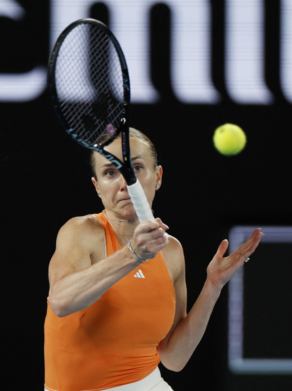  Ukraine's Elina Svitolina celebrates winning her quarter final match against Coco Gauff of the U.S.  