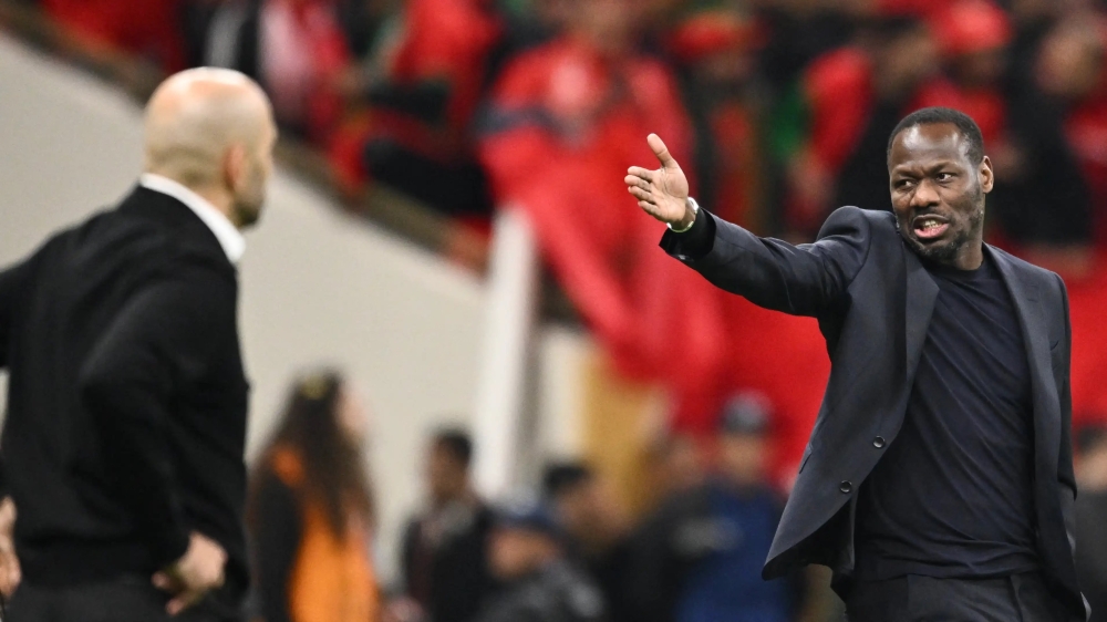 Senegal coach Pape Thiaw 