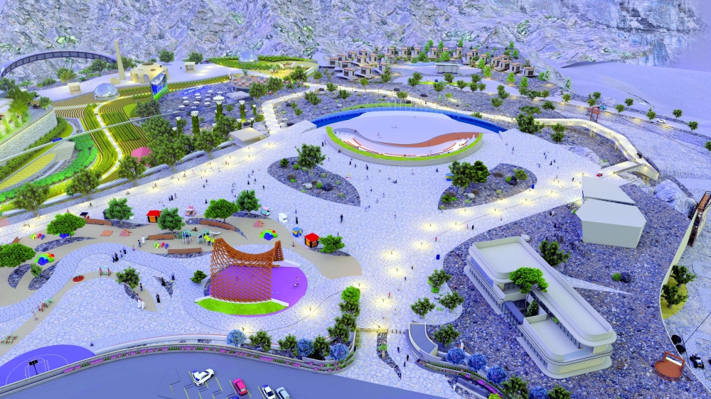 An artist's impression of the project.