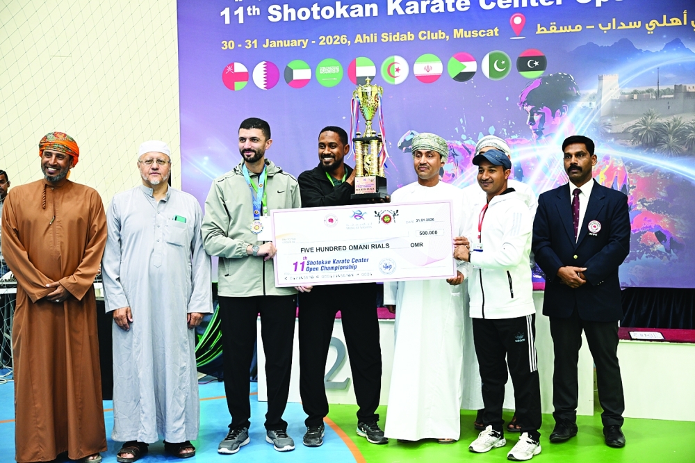 Emperor Club placed fourth with 20 medals. — Khalfan al Ruzaiqi
