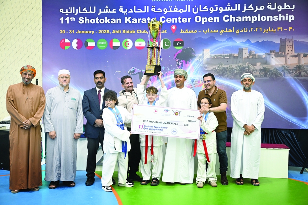 Tawar Club topped the standings with 49 medals. — Khalfan al Ruzaiqi