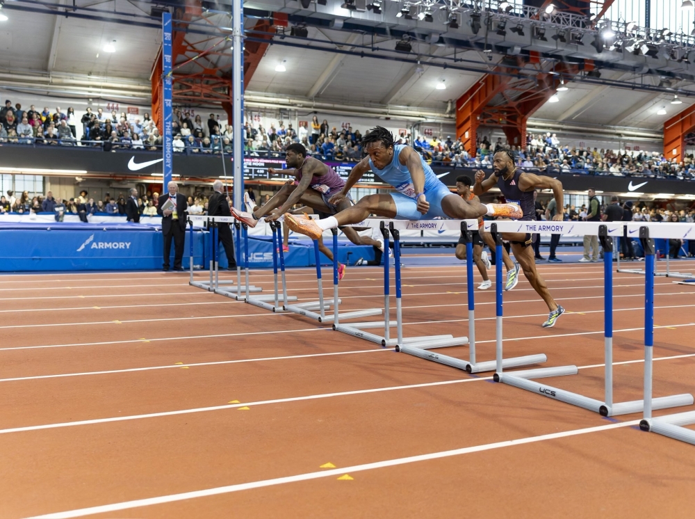  Cordell Tinch during the race