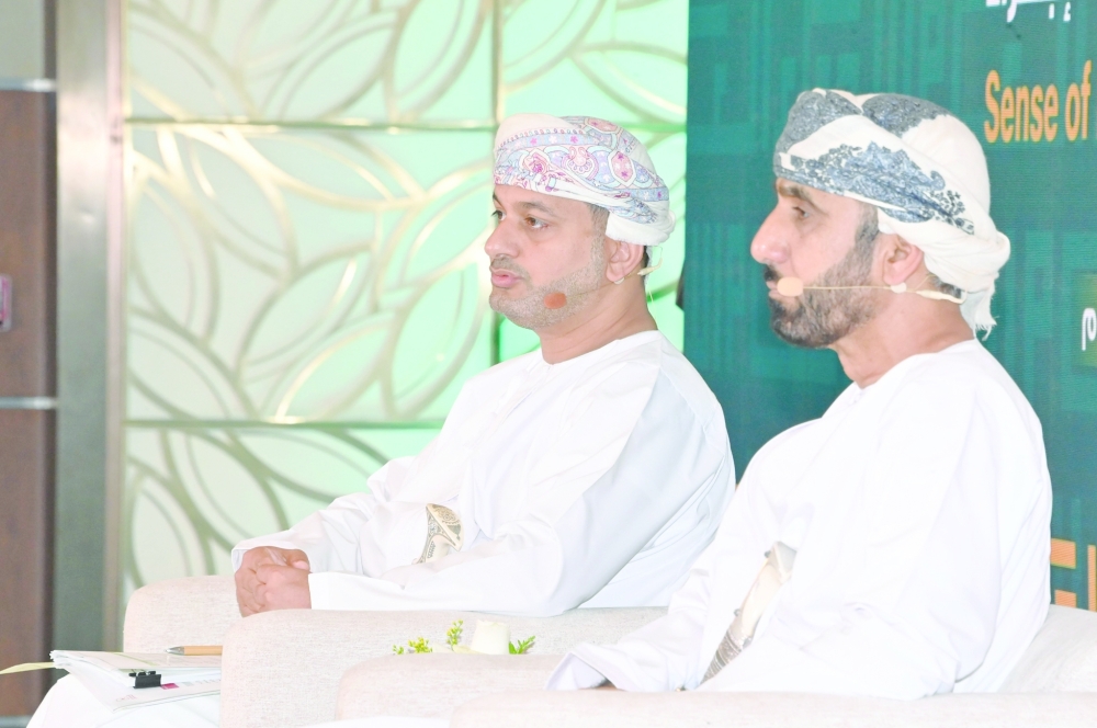 Public Prosecution Department officials during the annual conference held at the Oman Convention and Exhibition Centre on Monday.