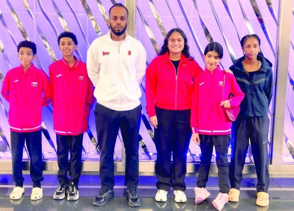 Oman U14 tennis team begins Asian campaign