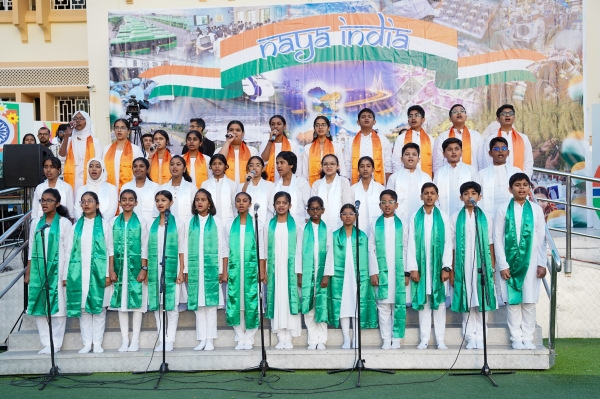Indian School Wadi Kabir marks 77th Republic Day